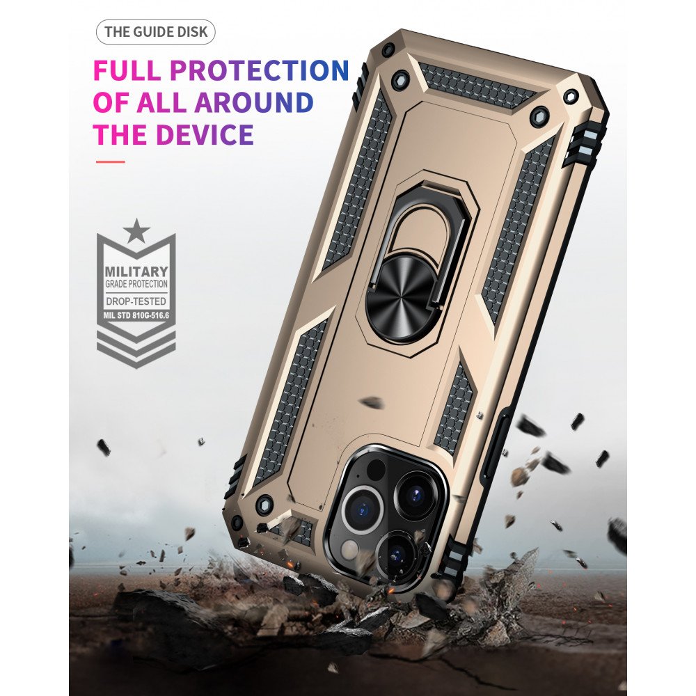 Wholesale Tech Armor Ring Stand Grip Case with Metal Plate
