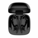 Wholesale Ear Hook Style Music TWS Gaming Bluetooth Wireless Headphone Earbuds Headset With Battery Display for Universal Cell Phone And Bluetooth Device B11 (Black)