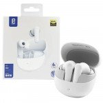 Wholesale Premium TWS Bluetooth Wireless Earbuds with Crystal Clear HIFI Sound Quality and Deep Bass BH18 for Universal Cell Phone And Bluetooth Device (White)