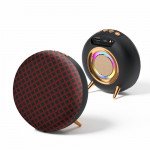 Wholesale Jam Anywhere Wireless Bluetooth Subwoofer Portable, Colorful, Packed with Clear Sound, and Colorful Night Light BS36D for Universal Cell Phone And Bluetooth Device (Red)
