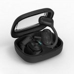 Wholesale Open Ear Wireless Bluetooth Earphones with Noise Reduction and Clear Sound Experience BS03 for Universal Cell Phone And Bluetooth Device (Black)