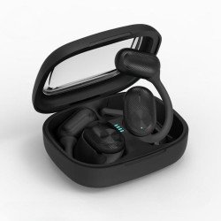 Open Ear Wireless Bluetooth Earphones with Noise Reduction and Clear Sound Experience BS03 for Universal Cell Phone And Bluetooth Device (Black) Open Ear Wireless Bluetooth Earphones with Noise Reduction and Clear Sound Experience BS03 for Universal Cell Phone And Bluetooth Device (Black)