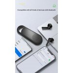 Wholesale 2-in-1 Combo Sleek Bluetooth Earbud and Speaker with Convenient Hook Design BT03 for Universal Cell Phone And Bluetooth Device (White)