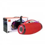 Wholesale Bluetooth Speaker: RGB Lights, Water Resistant, Portable Dual Speaker BoomsBox4 for Universal Cell Phone And Bluetooth Device (Red)