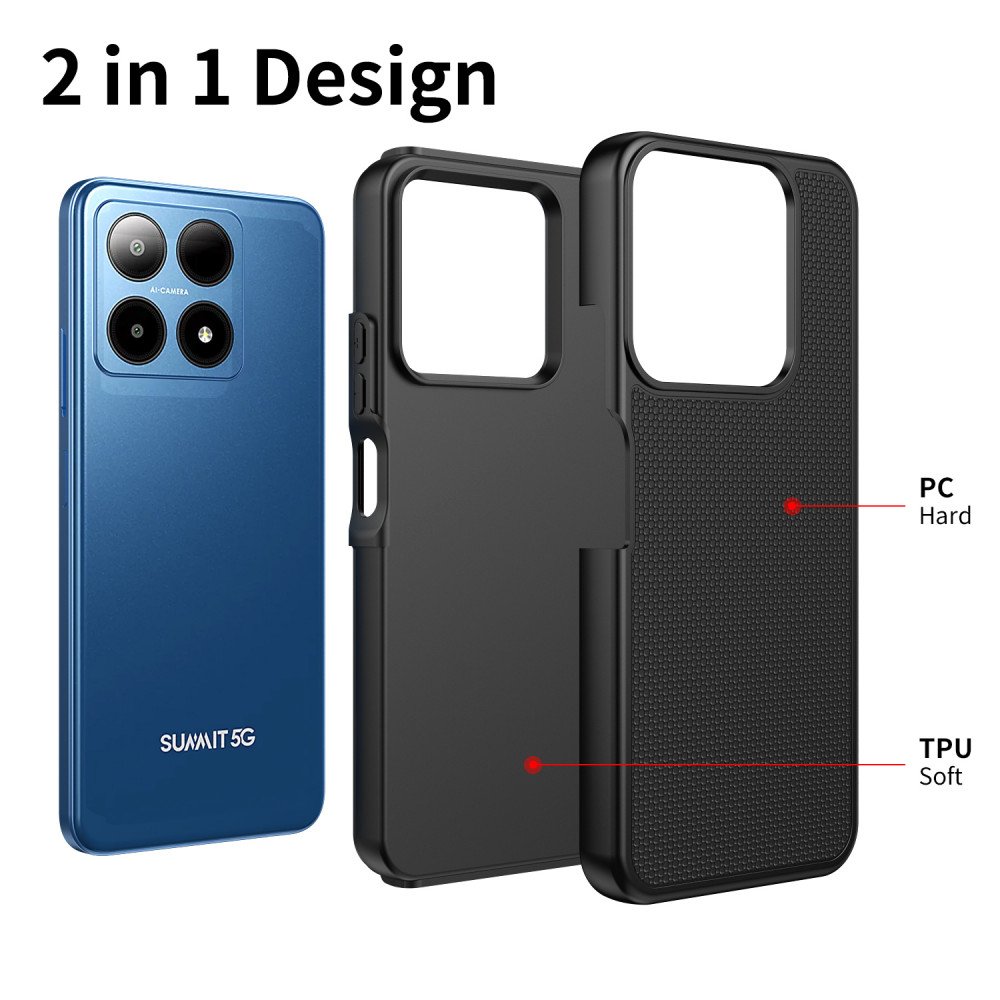 Wholesale Dual Layer Heavy Duty Shockproof Tough Armor Protection Phone Case for Boost Mobile Summit 5G ( Wholesale Dual Layer Heavy Duty Shockproof Tough Armor Protection Phone Case for Boost Mobile Summit 5G (