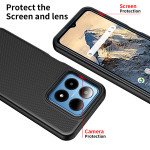 Wholesale Dual Layer Heavy Duty Shockproof Tough Armor Protection Phone Case for Boost Mobile Summit 5G (Red)