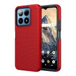 Wholesale Dual Layer Heavy Duty Shockproof Tough Armor Protection Phone Case for Boost Mobile Summit 5G (Red)