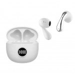 Wholesale Cool TWS Bluetooth Earphones with Mic - Loud Sound & Battery Display Case Pro3 for Universal Cell Phone And Bluetooth Device (White)