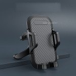Wholesale Easy to Operate Air Vent Clip Cell Phone Car Cradle Holder Compatible with Universal Phones C052 for Universal Cell Phone (Black)