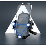 Wholesale Easy to Operate Air Vent Clip Cell Phone Car Cradle Holder Compatible with Universal Phones C052 for Universal Cell Phone (Black)