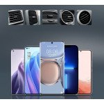 Wholesale Easy to Operate Air Vent Clip Cell Phone Car Cradle Holder Compatible with Universal Phones C052 for Universal Cell Phone (Black)