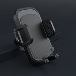 Wholesale Secure Clip-On Adjustable Cradle Air Vent Clip Cell Phone Car Holder C051 for Universal Cell Phones (Black)