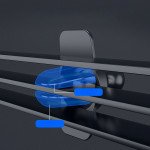 Wholesale Secure Clip-On Adjustable Cradle Air Vent Clip Cell Phone Car Holder C051 for Universal Cell Phones (Black)