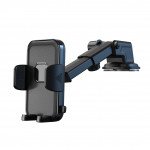 Wholesale Secure Grip Adjustable Clip Extended Reach Windshield and Dashboard Car Mount Holder C055 for Universal Cell Phones (Black)