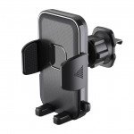 Wholesale Secure Clip-On Adjustable Air Vent Car Phone Holder - Universal Cradle Mount for Smartphones for Universal Cell Phones (Black)