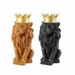 Wholesale Royal Lion King Bluetooth Speaker: Portable Audio with Crown Design CH-M57 for Universal Cell Phone And Bluetooth Device (Black)