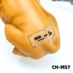 Wholesale Royal Lion King Bluetooth Speaker: Portable Audio with Crown Design CH-M57 for Universal Cell Phone And Bluetooth Device (Black)