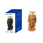 Wholesale Royal Lion King Bluetooth Speaker: Portable Audio with Crown Design CH-M57 for Universal Cell Phone And Bluetooth Device (Black)