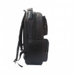Wholesale Shoulder Backpack Bluetooth Wireless Speaker with Adjustable Straps, Colorful LED, and Password Lock (Black)