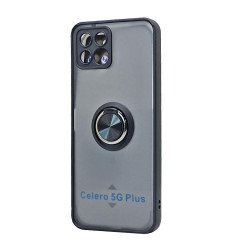 Tuff Slim Armor Hybrid Ring Stand Case for Boost Mobile Celero 5G+ 2023 (Black) Tuff Slim Armor Hybrid Ring Stand Case for Boost Mobile Celero 5G+ 2023 (Black)