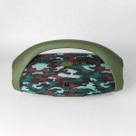 Wholesale Boomsbox Mini Drum Style Wireless FM Radio Bluetooth Speaker With Handle C2B for Universal Cell Phone And Bluetooth Device (Camo)