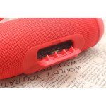 Wholesale Boomsbox Mini Drum Style Wireless FM Radio Bluetooth Speaker With Handle C2B for Universal Cell Phone And Bluetooth Device (Red)
