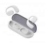 Wholesale Open-Ear Style TWS Bluetooth Wireless Headset Gaming Earbuds Stereo Sound With Battery Indicator F100 for Universal Cell Phone And Bluetooth Device (White)