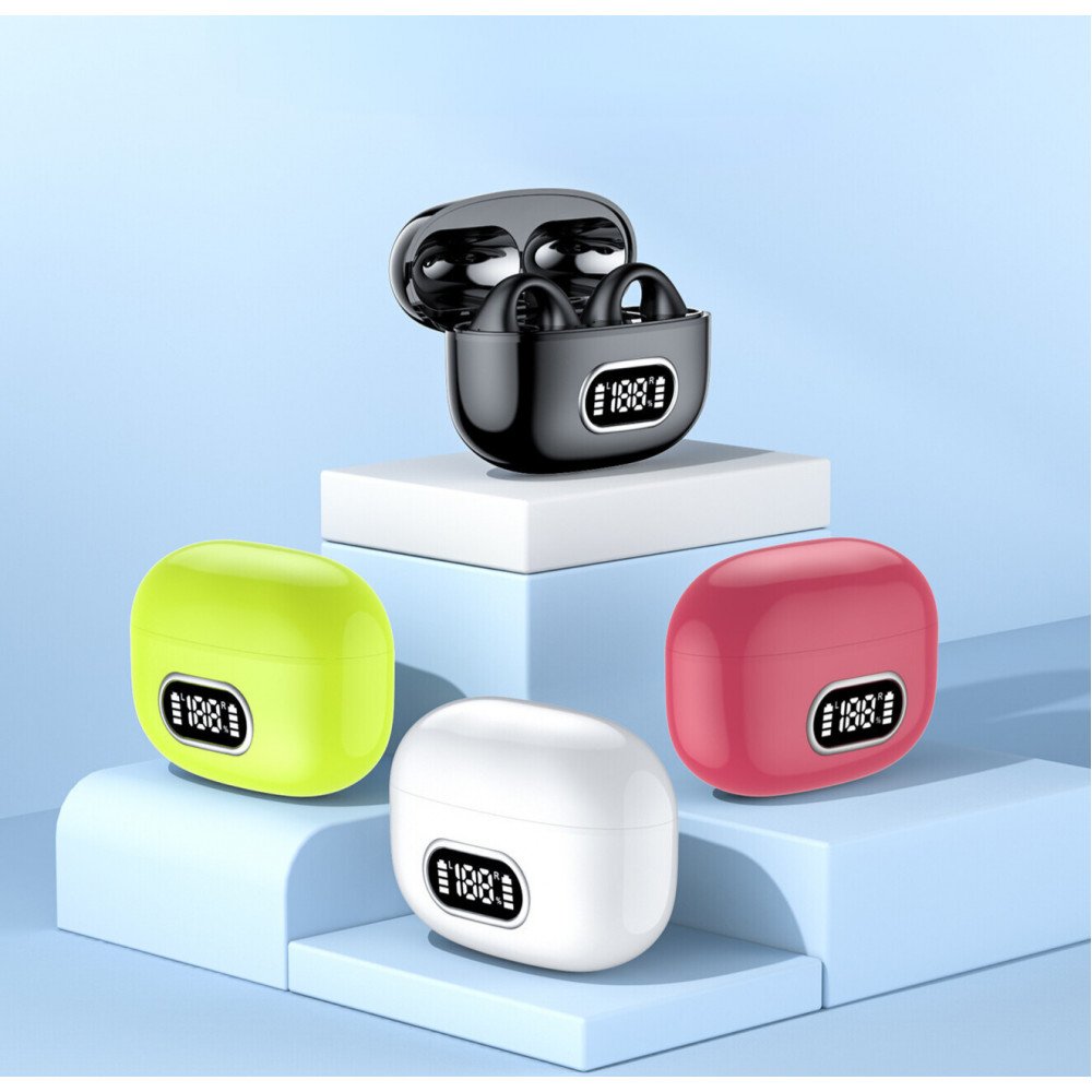 Wholesale Clip-On Open Ear Crystal Clear Sound TWS Bluetooth