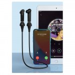 Wholesale 2 in 1 TWS Bluetooth Headset Touch Control, Long Battery Life, Magnetic & Comfortable Neckband and Wireless Design G13Pro for Universal Cell Phone And Bluetooth Device (Black)