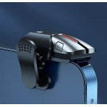 Wholesale 6-Finger Gaming Trigger for Mobile Phones - Enhanced Sensitivity and Control G21 for Universal Cell Phone And Bluetooth Device (Black)
