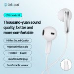 Wholesale Professional USB Type-C Earbuds with Mic - HiFi Stereo Noise Isolation Headphones for Universal Cell Phone And Devices (Black)