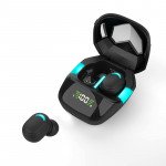 Wholesale TWS Gaming Bluetooth Wireless Headphone Earbuds Headset 3D Sound With Battery Display for Universal Cell Phone And Bluetooth Device G7S (Black)