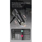 Wholesale 20W Car Lighter: USB PD Fast Charge, 3-Socket Splitter with Independent Switch GC01 for Universal Cell Phone, Device and More (Black)