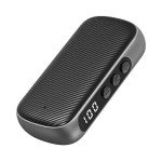 Wholesale Bluetooth AUX Receiver Dual Connection Wireless Adapter for Music, Calls, Stereo Speaker with Mic GR11 for Universal Cell Phone, Device and More (Black)