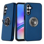 Wholesale Dual Layer Armor Hybrid Stand Ring Case for Samsung Galaxy A05s (Navy Blue)