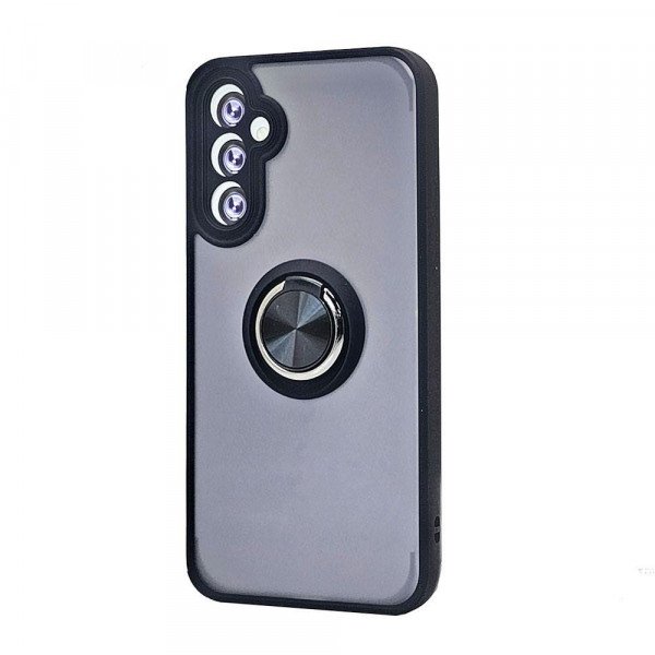 Wholesale Tuff Slim Armor Hybrid Ring Stand Case for Samsung Galaxy A16 5G (Black)