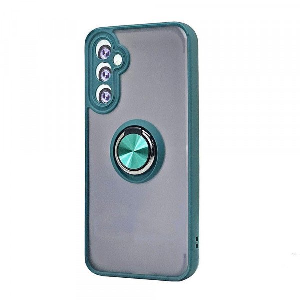 Wholesale Tuff Slim Armor Hybrid Ring Stand Case for Samsung Galaxy A16 5G (Green)