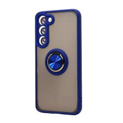 Slim Hybrid Shockproof Phone Case with Kickstand Ring for Samsung Galaxy A17 5G (Navy Blue) Slim Hybrid Shockproof Phone Case with Kickstand Ring for Samsung Galaxy A17 5G (Navy Blue)