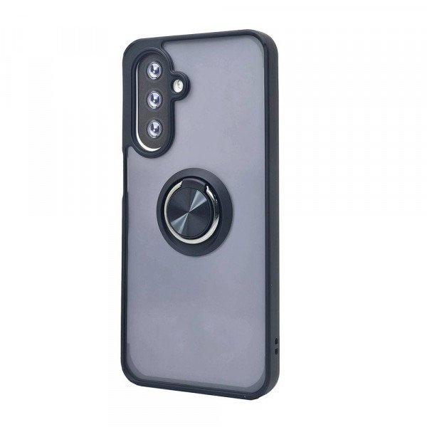 Wholesale Tuff Slim Armor Hybrid Ring Stand Case for Samsung Galaxy A26 5G (Black)