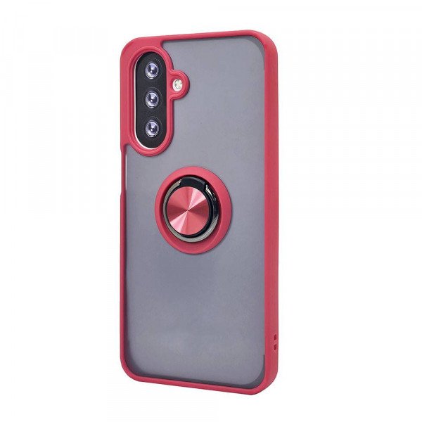 Wholesale Tuff Slim Armor Hybrid Ring Stand Case for Samsung Galaxy A36 / A56 5G (Red)