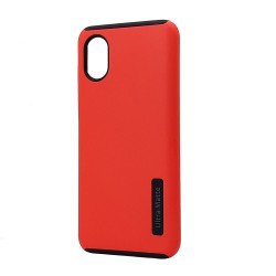 Ultra Matte Armor Hybrid Case for Samsung Galaxy A03 Core (Red)