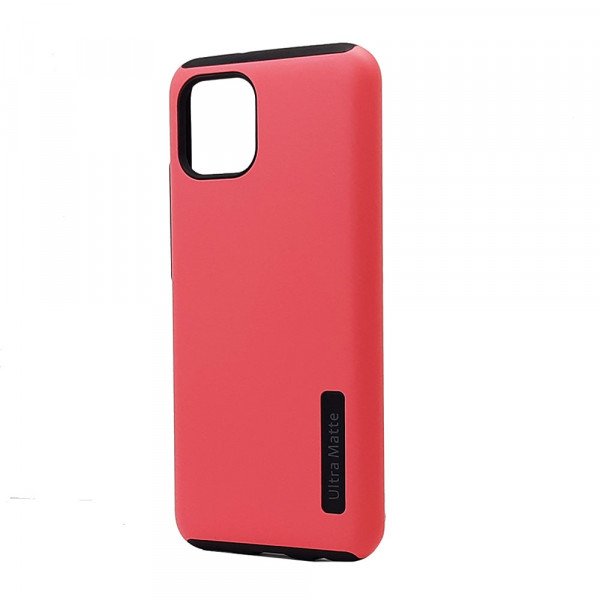 Wholesale Ultra Matte Armor Hybrid Case for Samsung Galaxy A03 (Hot Pink)