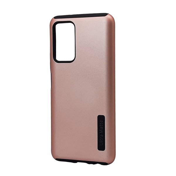 Wholesale Ultra Matte Armor Hybrid Case for Samsung Galaxy A53 5G (Rose Gold)