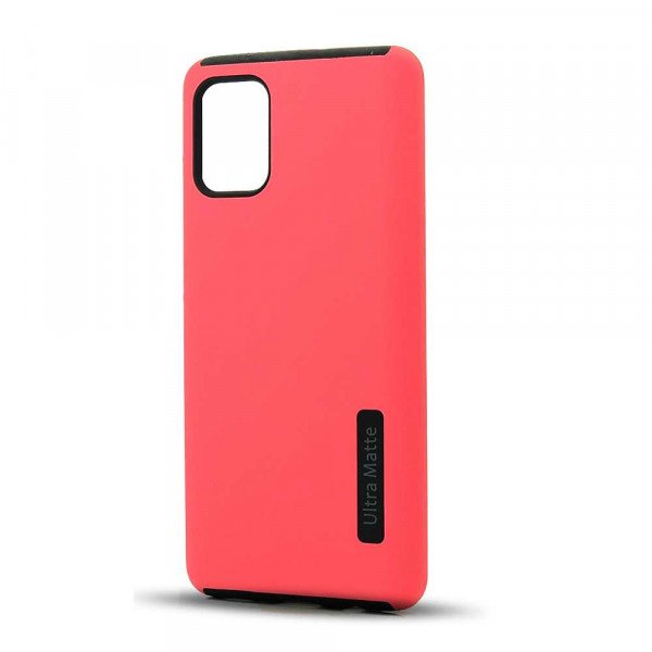 Wholesale Ultra Matte Armor Hybrid Case for Samsung Galaxy A73 5G (Hot Pink)