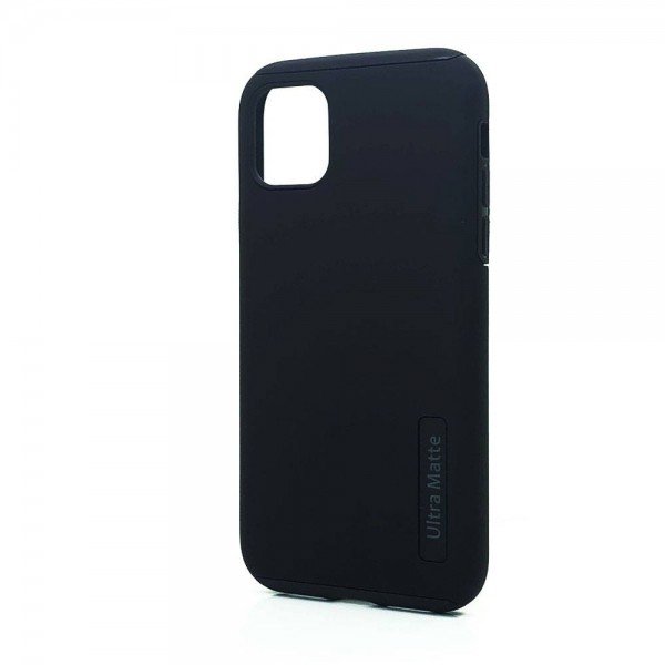 Wholesale Ultra Matte Armor Hybrid Case for Apple iPhone 11 [6.1] (Black)