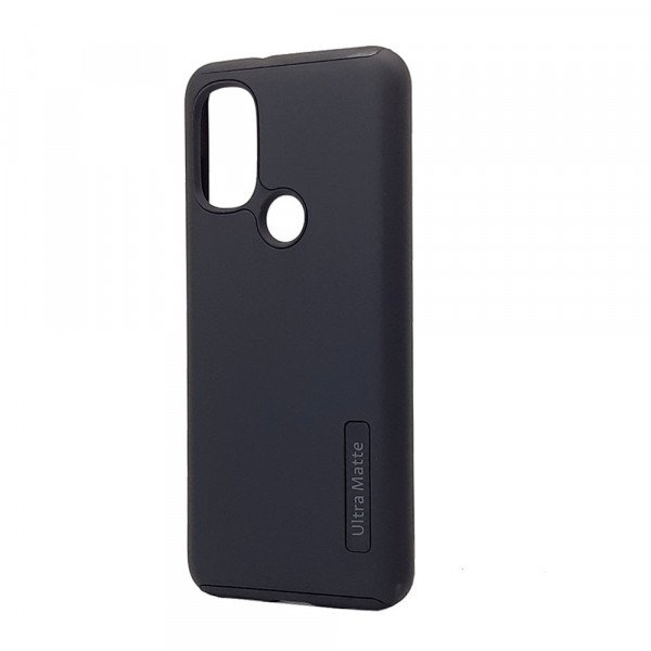 Wholesale Ultra Matte Armor Hybrid Case for Motorola Moto G Power 2022 (Black)