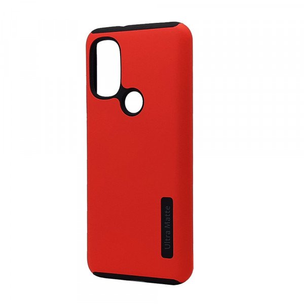 Wholesale Ultra Matte Armor Hybrid Case for Motorola Moto G Power 2022 (Red)