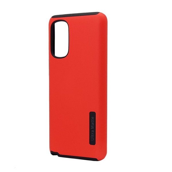 Wholesale Ultra Matte Armor Hybrid Case for Motorola G Stylus 4G 2022 (Red)