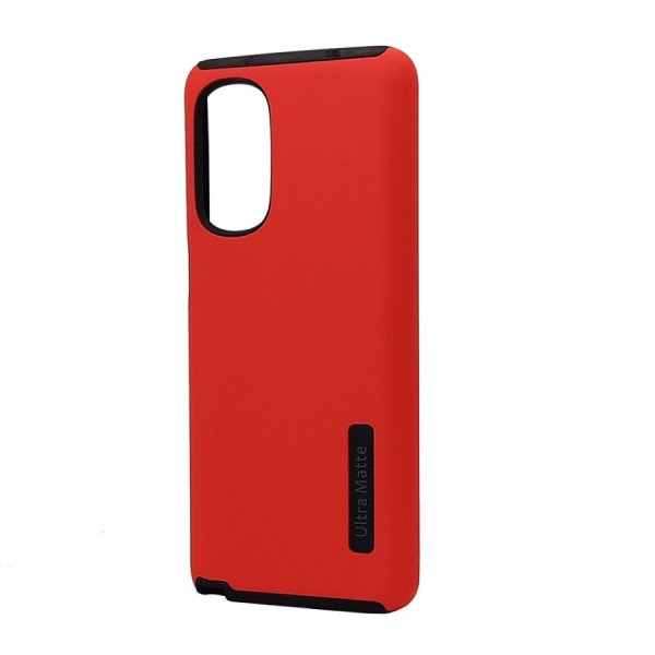 Wholesale Ultra Matte Armor Hybrid Case for Motorola G Stylus 5G 2022 (Red)