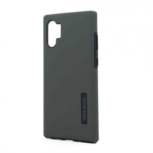 Wholesale Ultra Matte Armor Hybrid Case for Samsung Galaxy Note 10 (Gray)